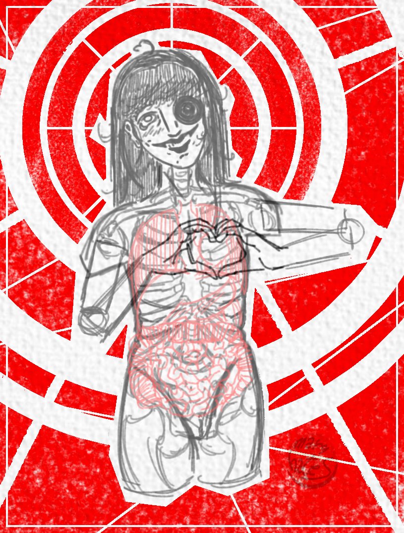 samarie (fear and hunger termina) drawn by maryhatestwt