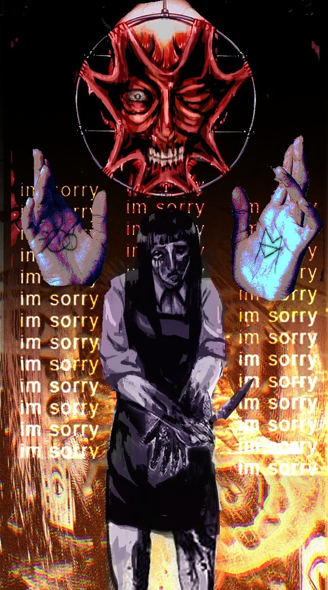 samarie and dysmorphia (fear and hunger termina) drawn by querubbb