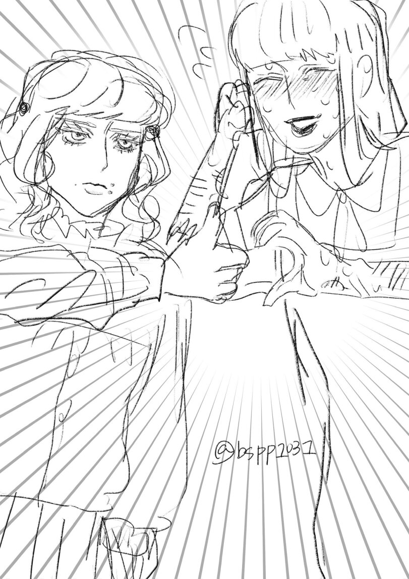 samarie and marina domek (fear and hunger termina) drawn by bspp1031