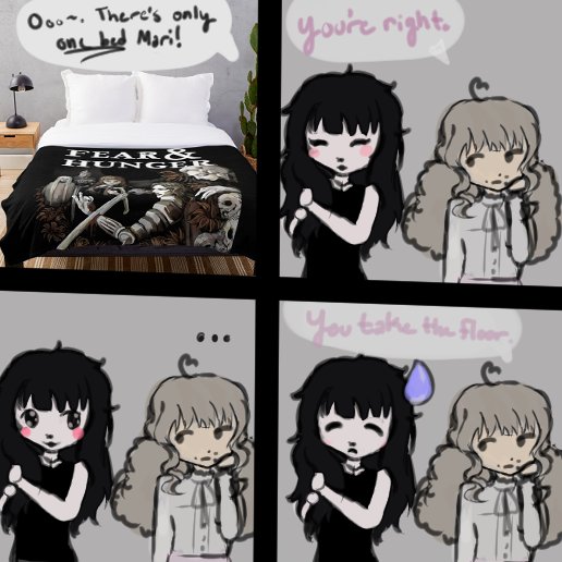 samarie and marina domek (fear and hunger termina) drawn by fagp1re