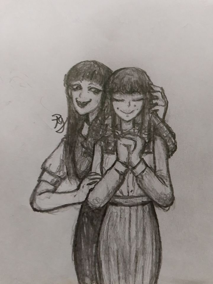 samarie and marina domek (fear and hunger termina) drawn by rydenry
