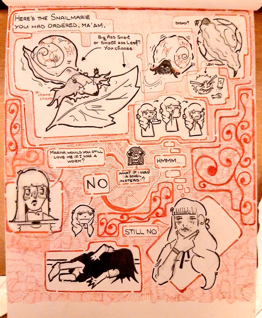 samarie and marina domek (fear and hunger termina) drawn by maryhatestwt
