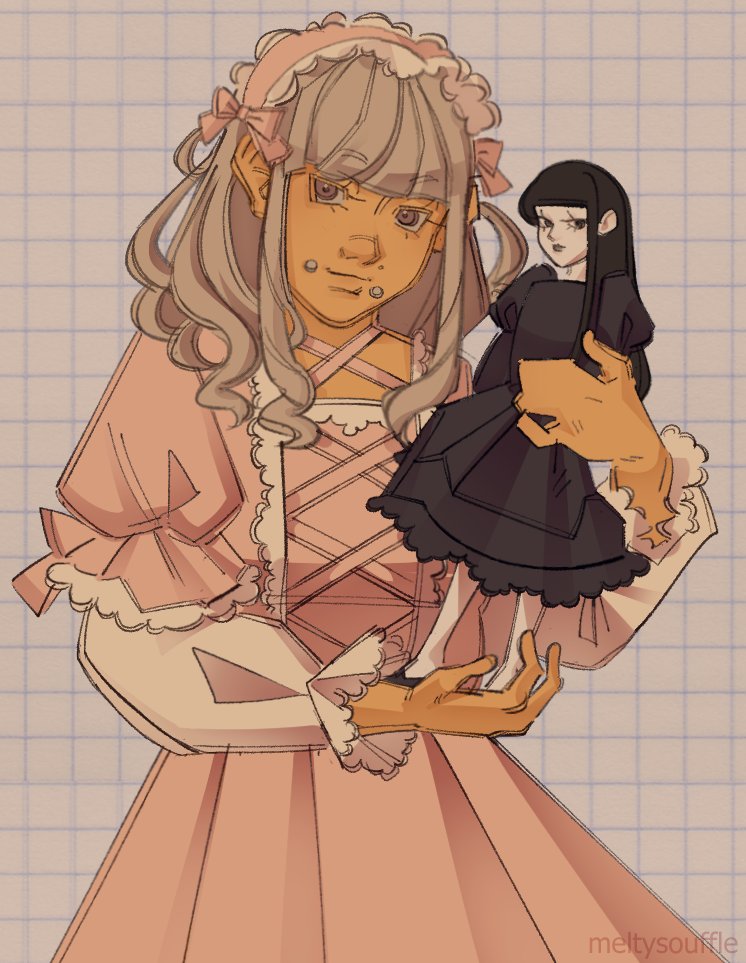 samarie and marina domek (fear and hunger termina) drawn by meltysouffle