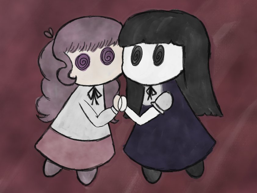 samarie and marina domek (fear and hunger termina) drawn by volcam