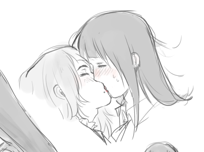 samarie and marina domek (fear and hunger termina) drawn by misfitszero