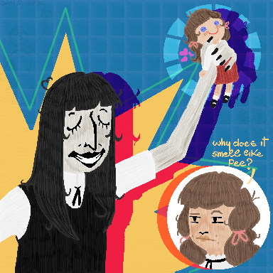 samarie and marina domek (fear and hunger termina) drawn by maryhatestwt
