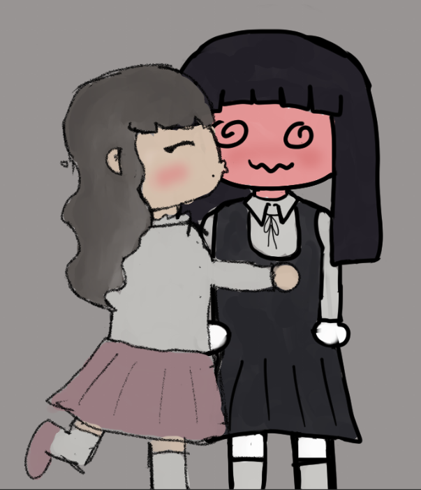 samarie and marina domek (fear and hunger termina) drawn by volcam