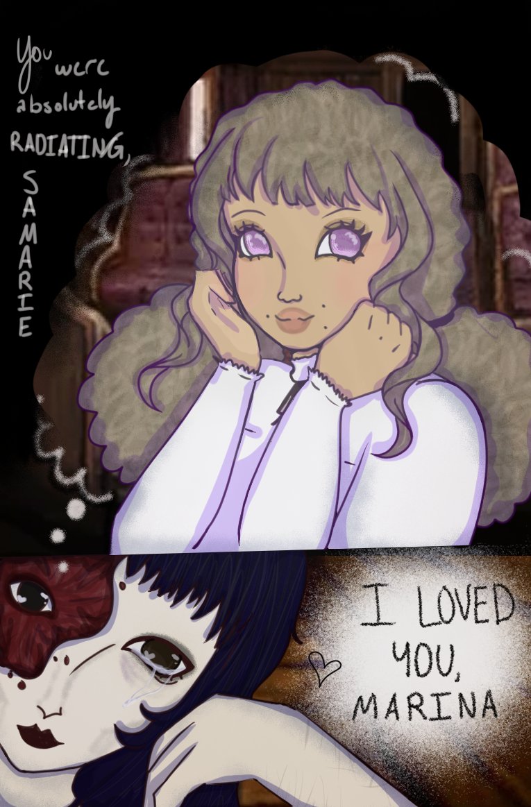 samarie and marina domek (fear and hunger termina) drawn by fagp1re