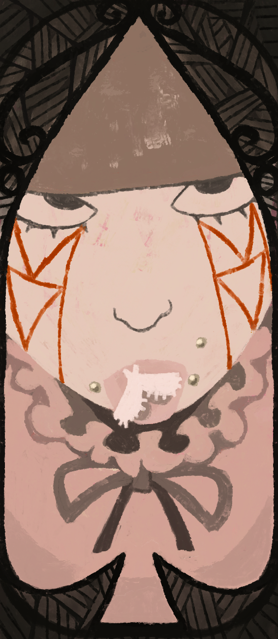 marina domek (fear and hunger termina) drawn by wombrion