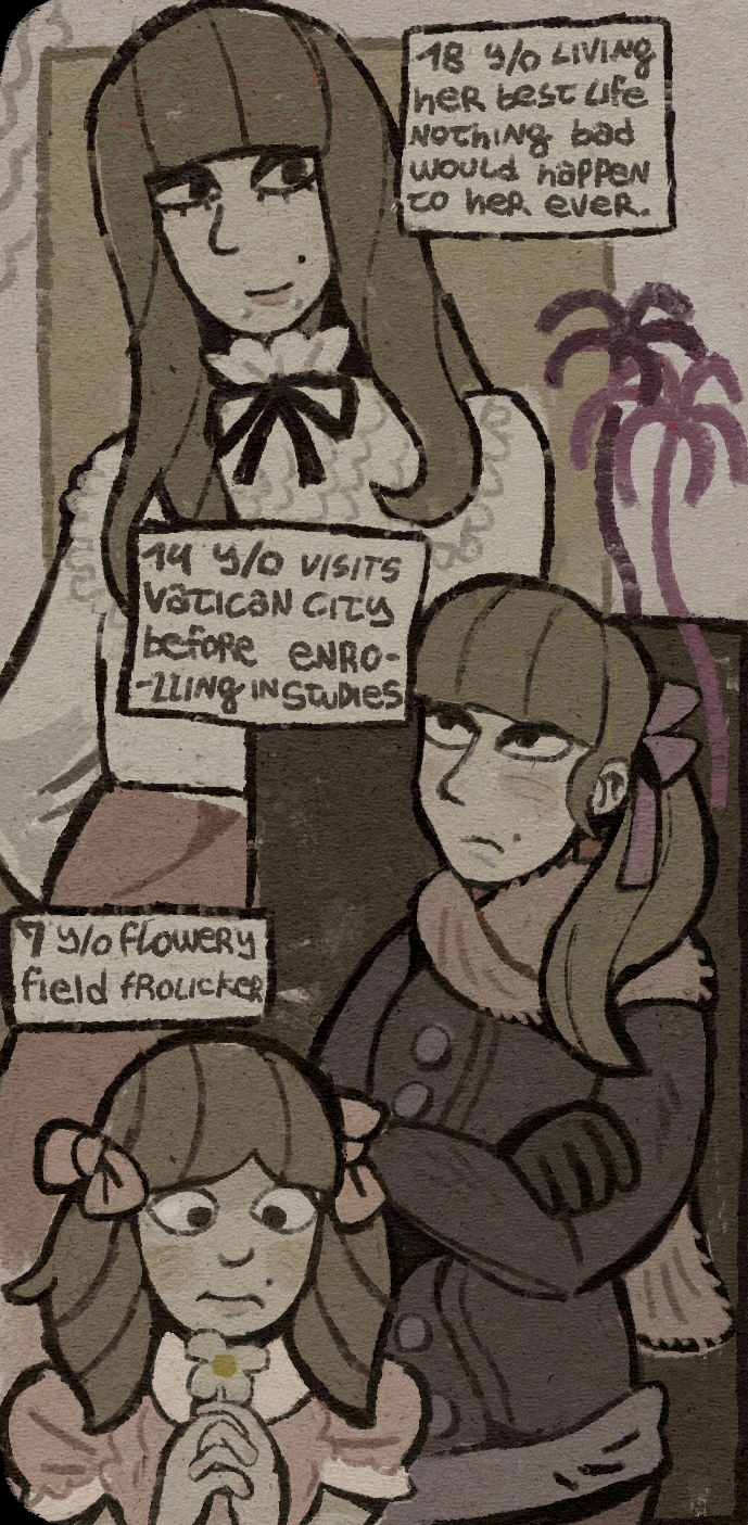 marina domek (fear and hunger termina) drawn by wombrion