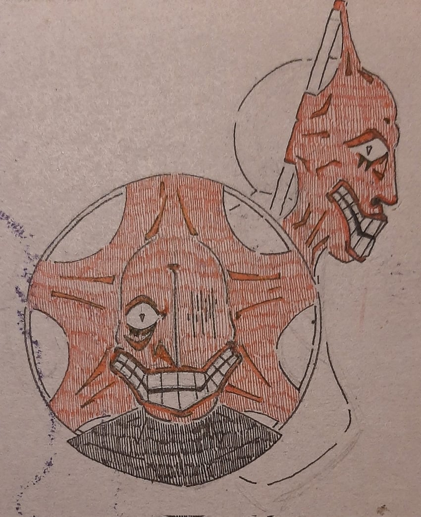 dysmorphia (fear and hunger termina) drawn by maryhatestwt
