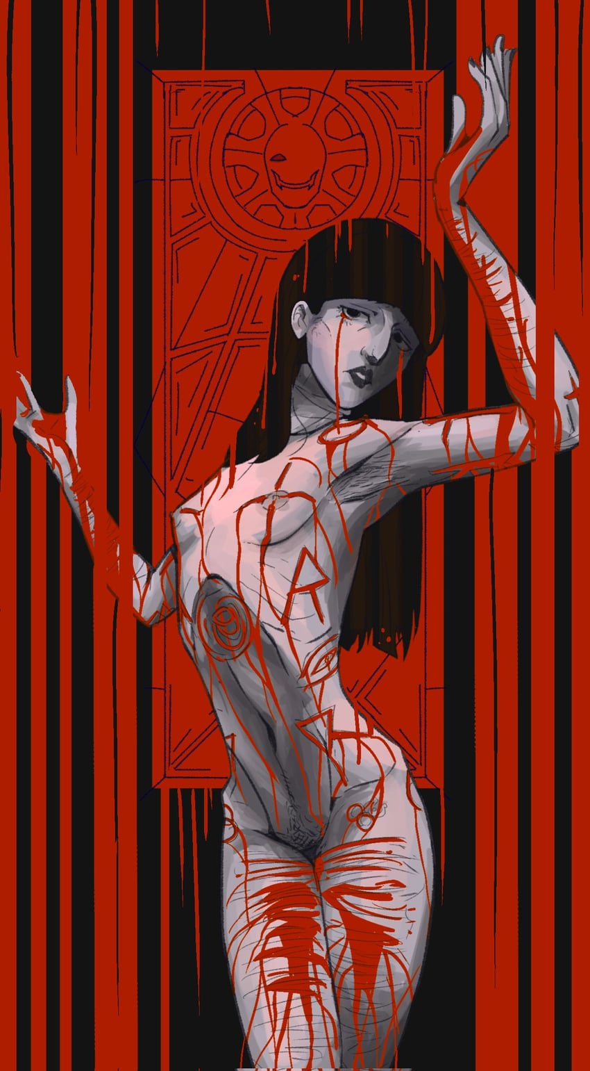 samarie and dysmorphia (fear and hunger termina) drawn by chakadonb