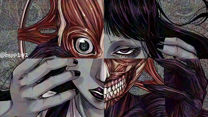 samarie and dysmorphia (fear and hunger termina) drawn by bspp1031