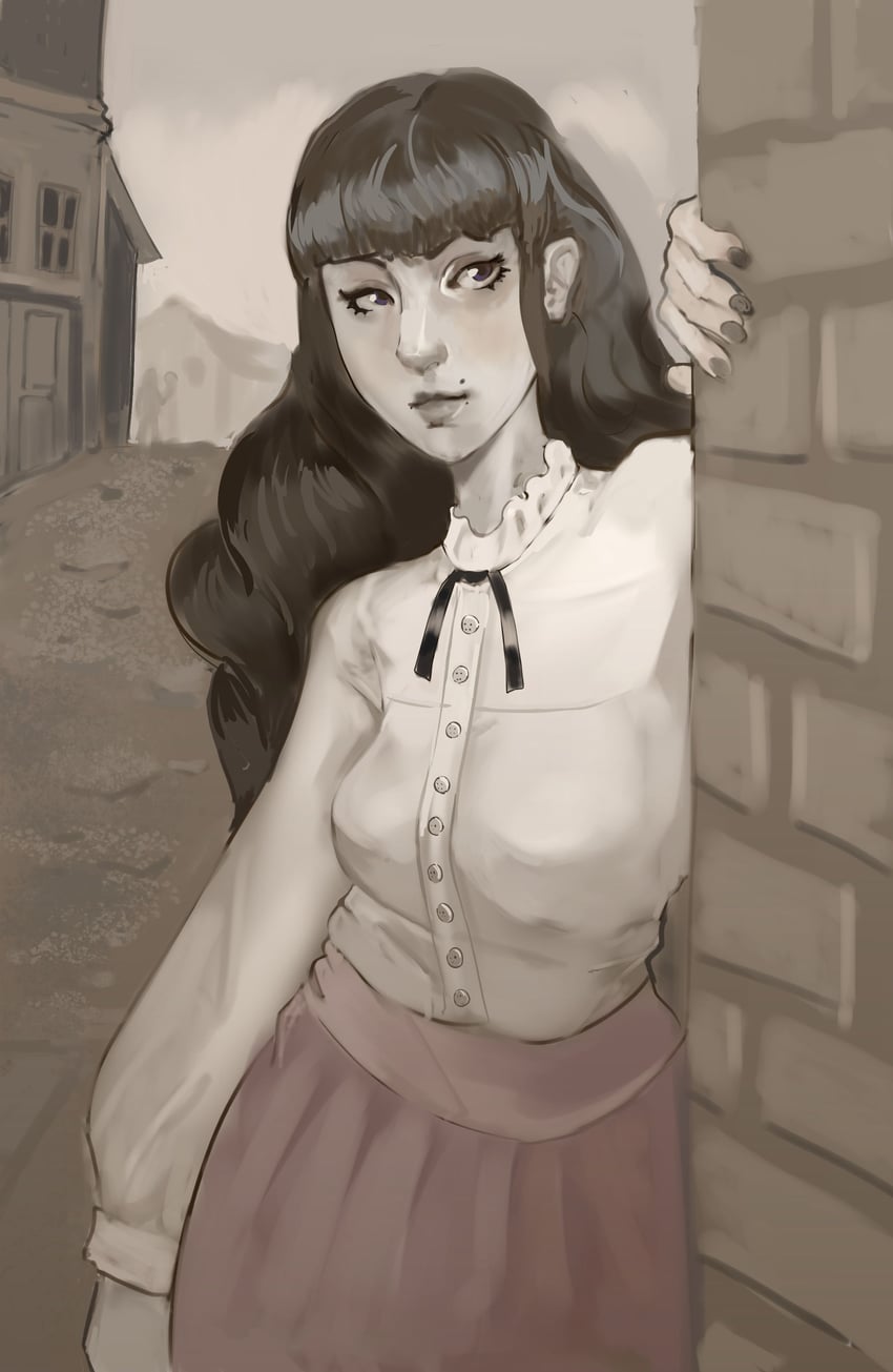 marina domek (fear and hunger termina) drawn by shiningmoon64