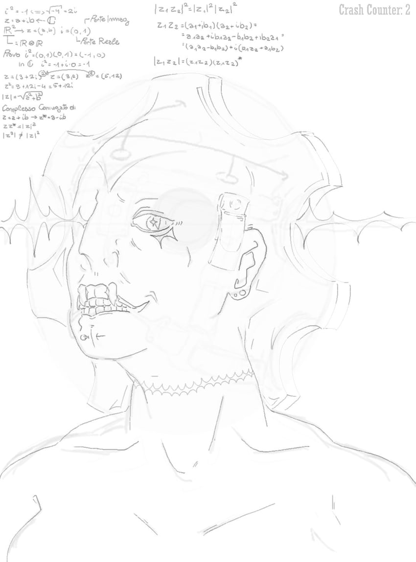 dysmorphia (fear and hunger termina) drawn by maryhatestwt