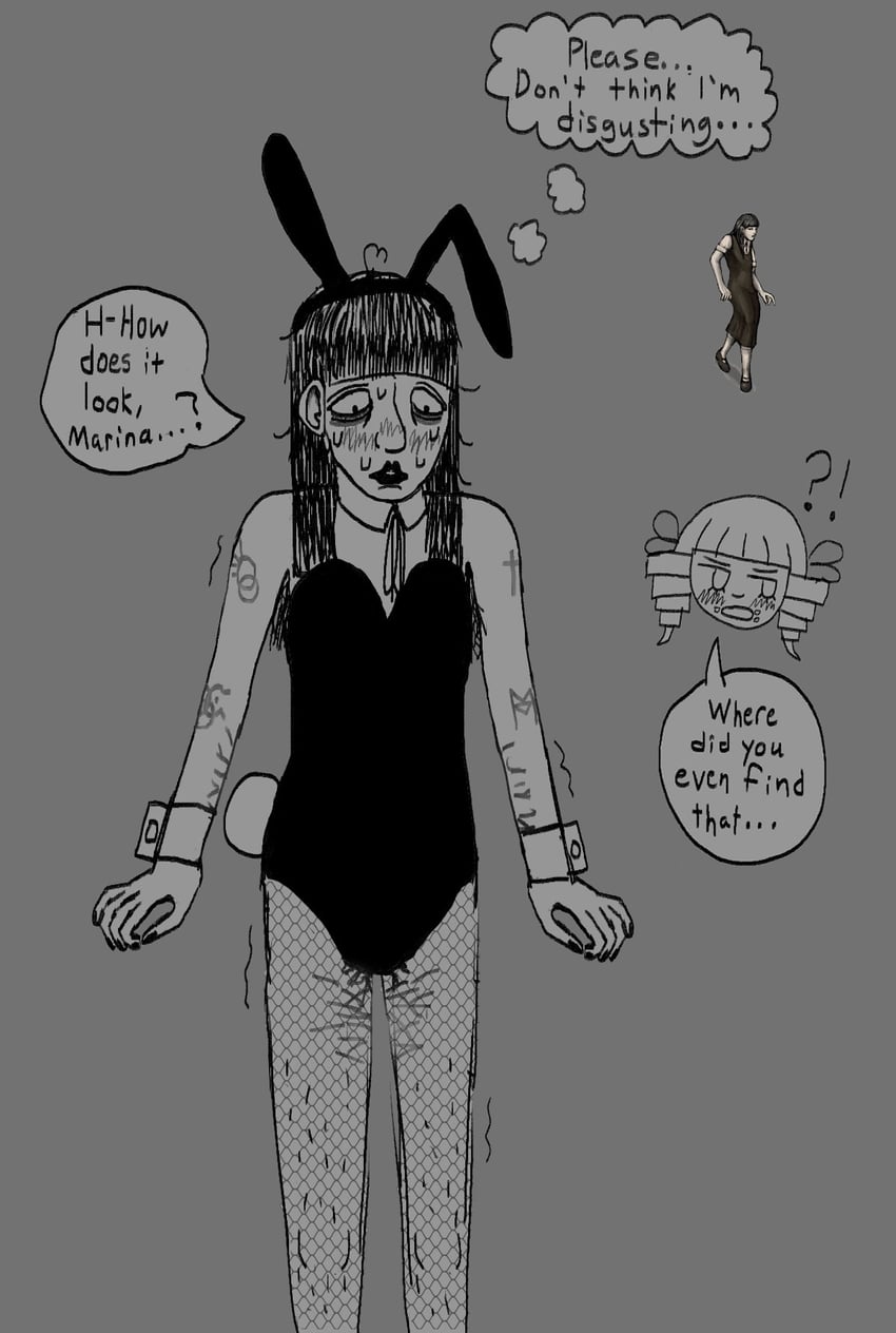 samarie and marina domek (fear and hunger termina) drawn by ventressluvr
