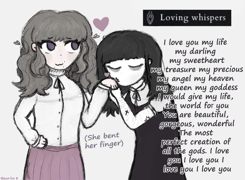samarie and marina domek (fear and hunger termina) drawn by volcam