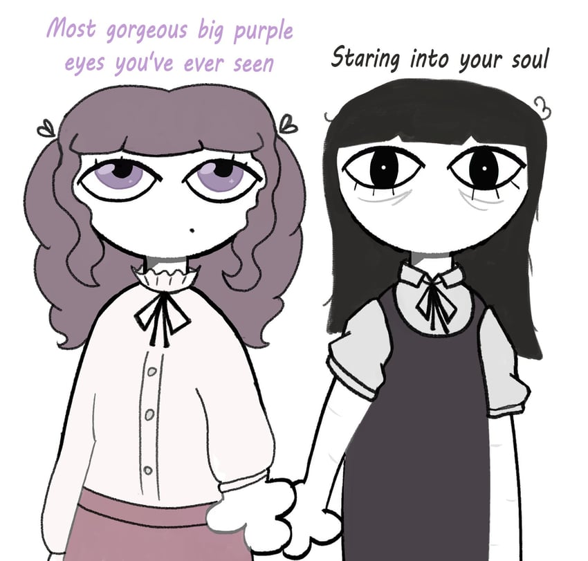 samarie and marina domek (fear and hunger termina) drawn by volcam