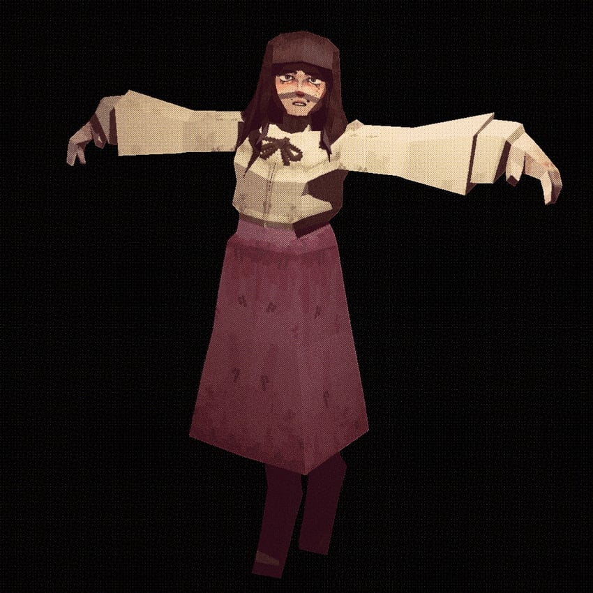 marina domek (fear and hunger termina) drawn by specta