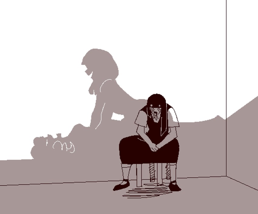 samarie and marina domek (fear and hunger termina) drawn by chakadonb