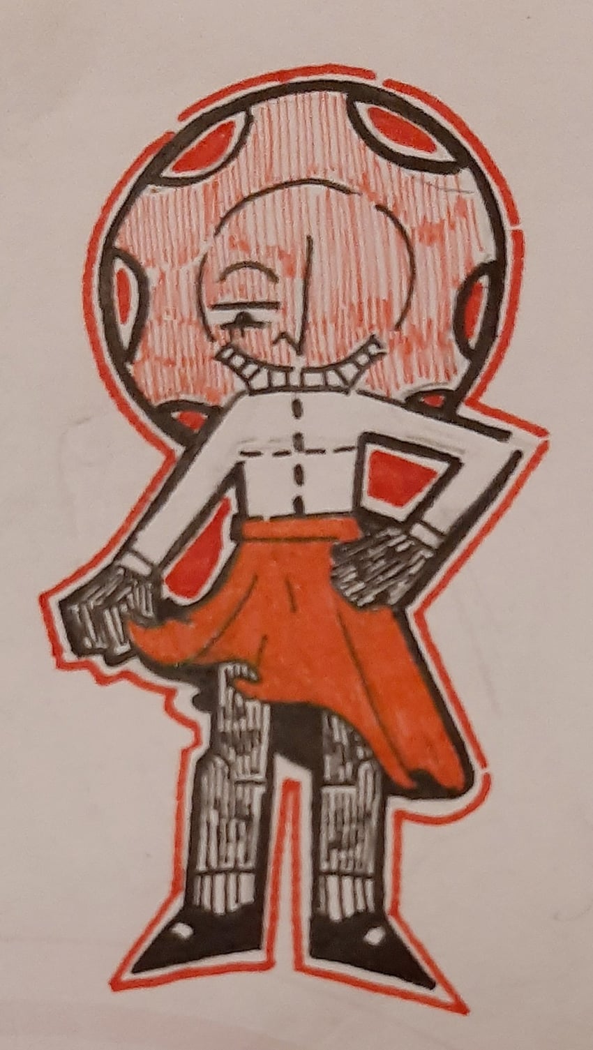 dysmorphia (fear and hunger termina) drawn by maryhatestwt
