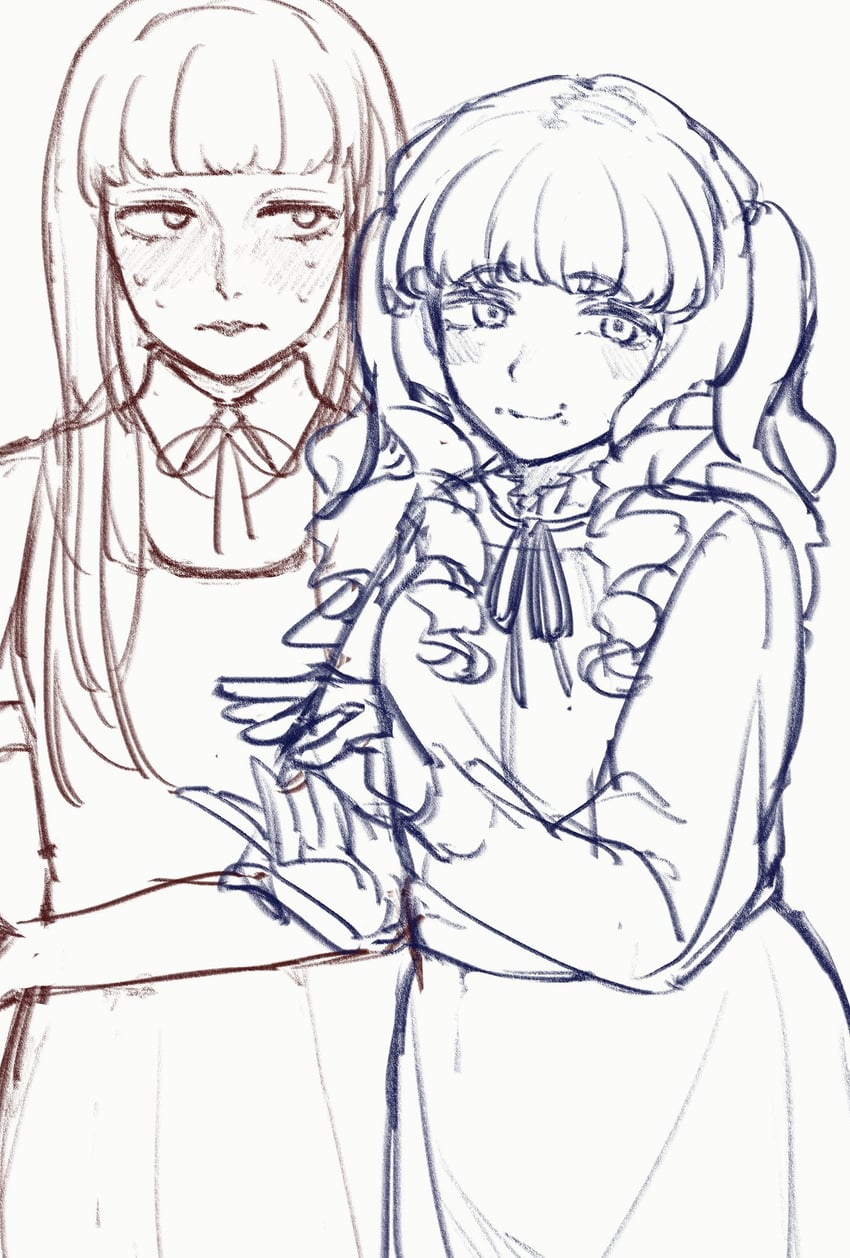 samarie and marina domek (fear and hunger termina) drawn by night_fea_0704