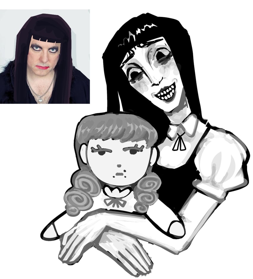 samarie and marina domek (fear and hunger termina) drawn by hachisetori