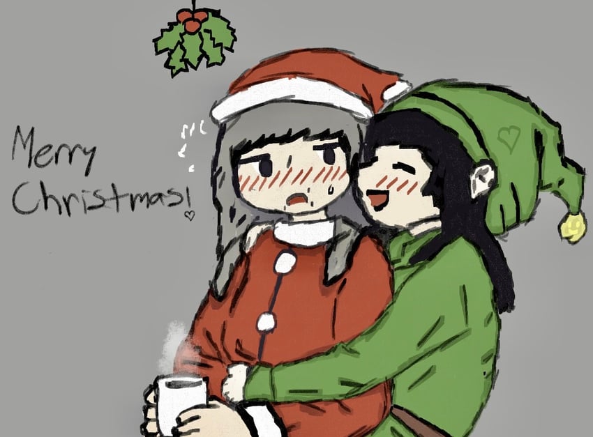 samarie and marina domek (fear and hunger termina) drawn by dysmorphiajr