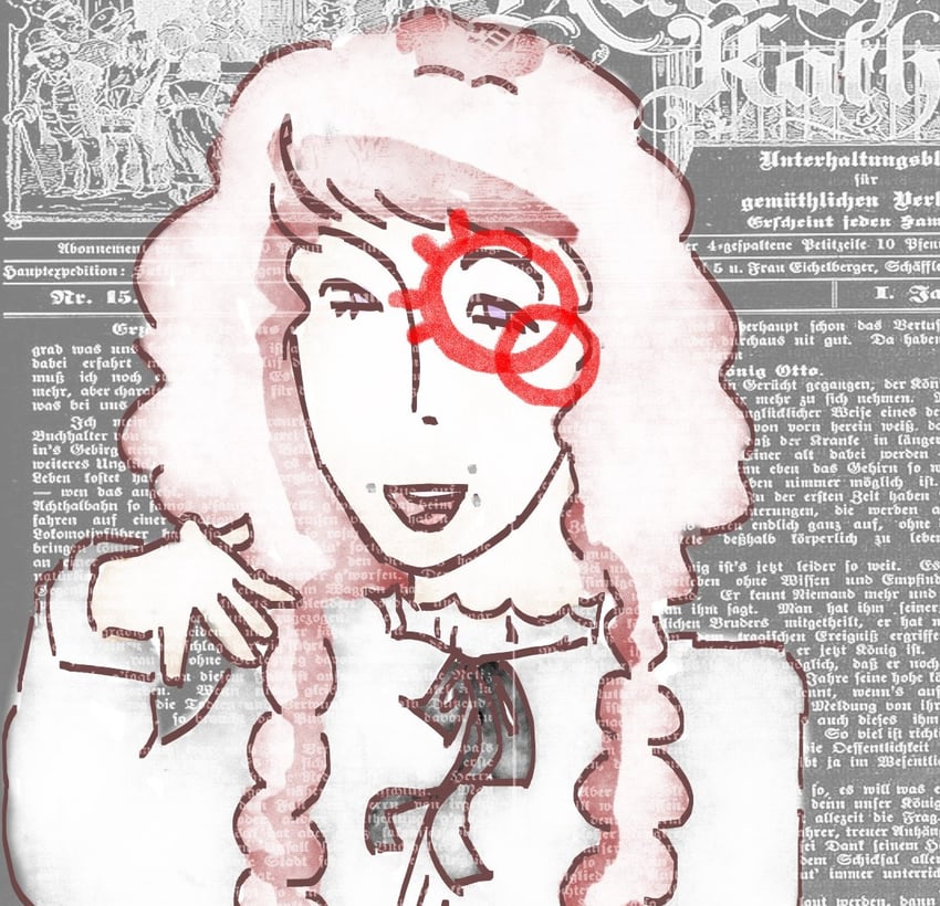 marina domek (fear and hunger termina) drawn by freezenev