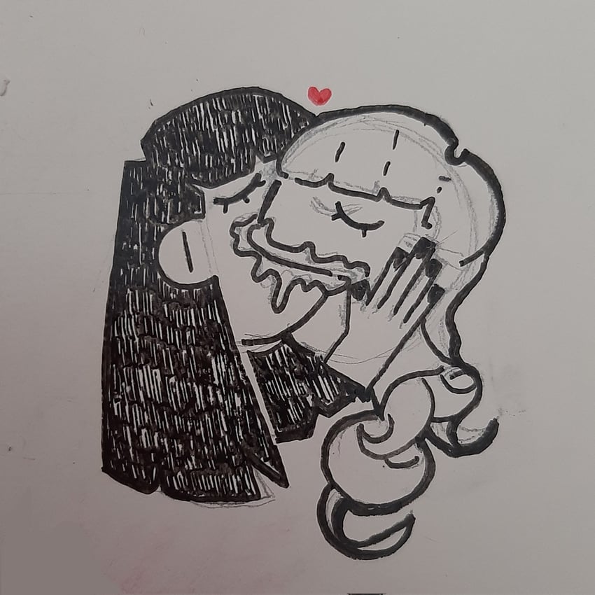 samarie and marina domek (fear and hunger termina) drawn by maryhatestwt