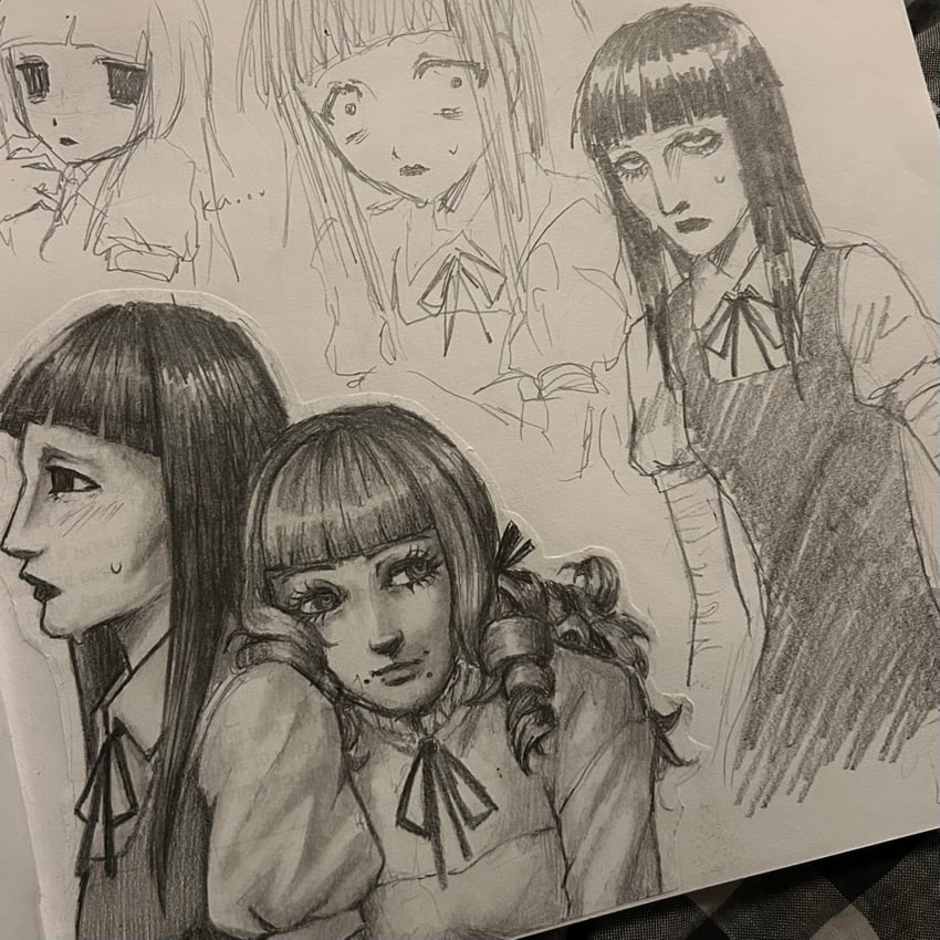 samarie and marina domek (fear and hunger termina) drawn by ikaricide