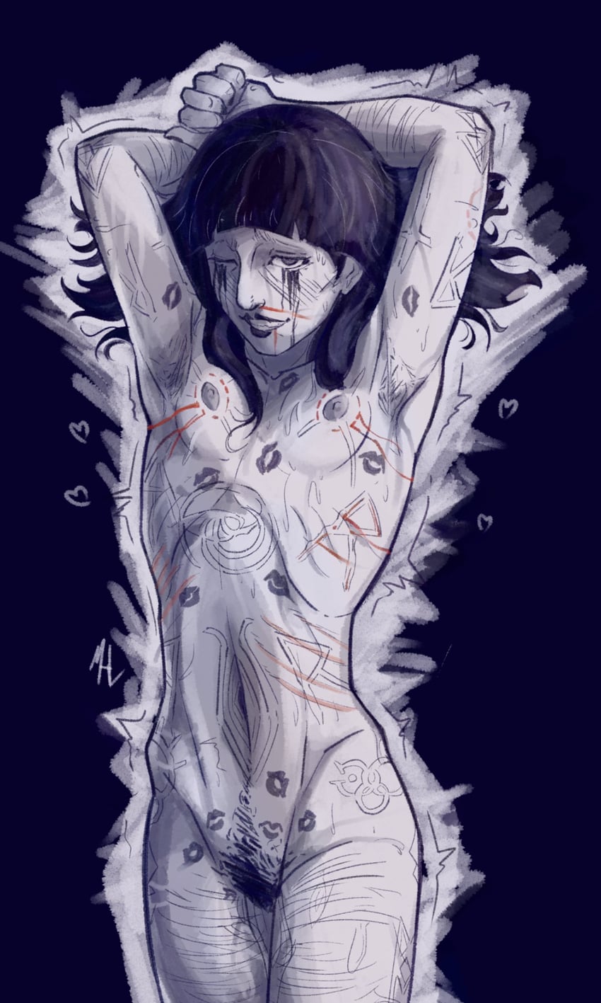 marina domek (fear and hunger termina) drawn by chakadonb