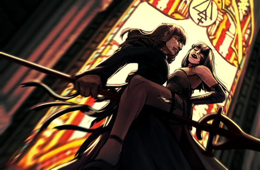 samarie and marina domek (fear and hunger termina) drawn by slither_pia