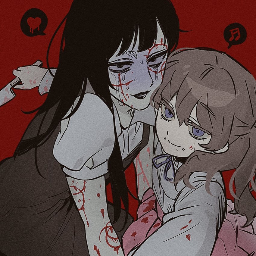 samarie and marina domek (fear and hunger termina) drawn by aeong55