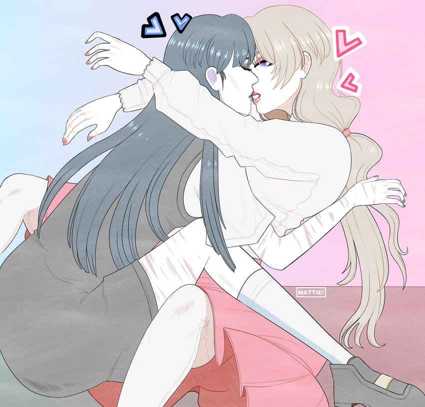 samarie and marina domek (fear and hunger termina) drawn by cronqvists
