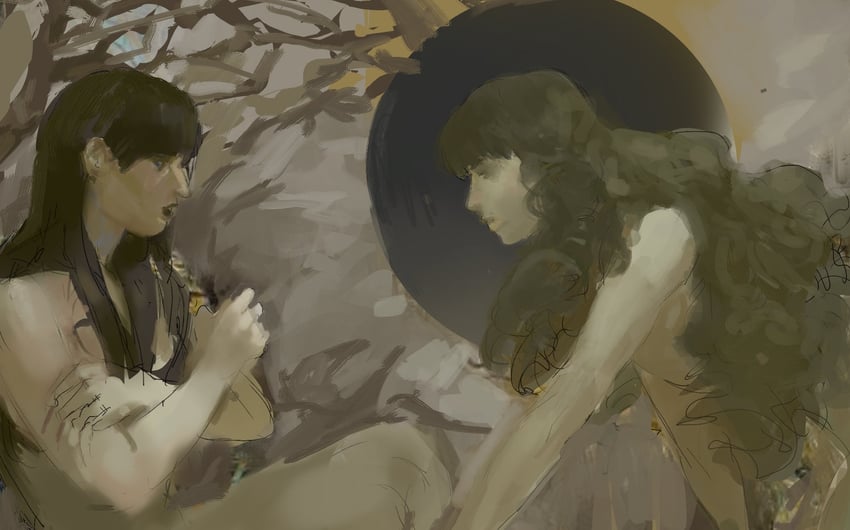 samarie and marina domek (fear and hunger termina) drawn by 2334242xiao
