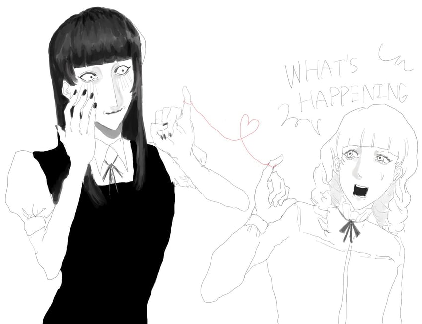 samarie and marina domek (fear and hunger termina) drawn by mukuro_gatagata