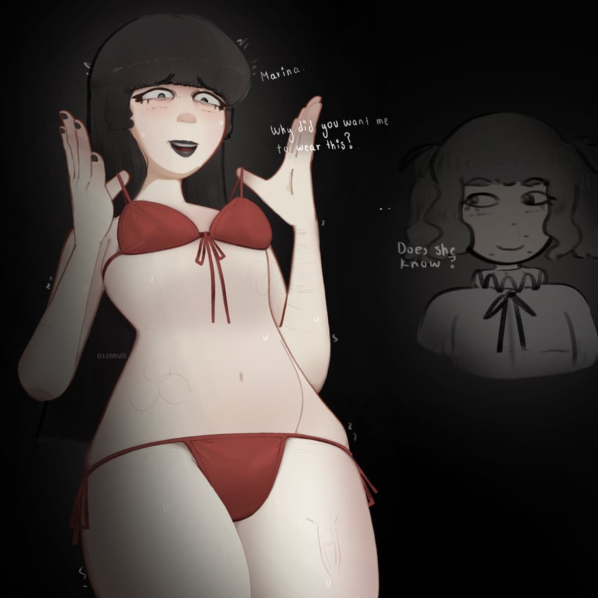 samarie and marina domek (fear and hunger termina) drawn by dssbnud
