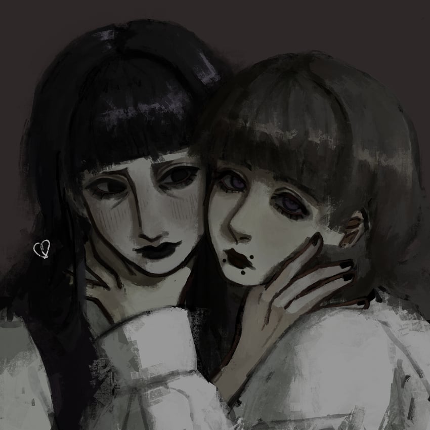 samarie and marina domek (fear and hunger termina) drawn by awwxhf