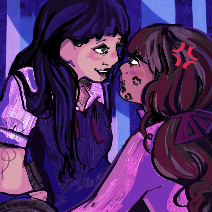 samarie and marina domek (fear and hunger termina) drawn by mouse_potato