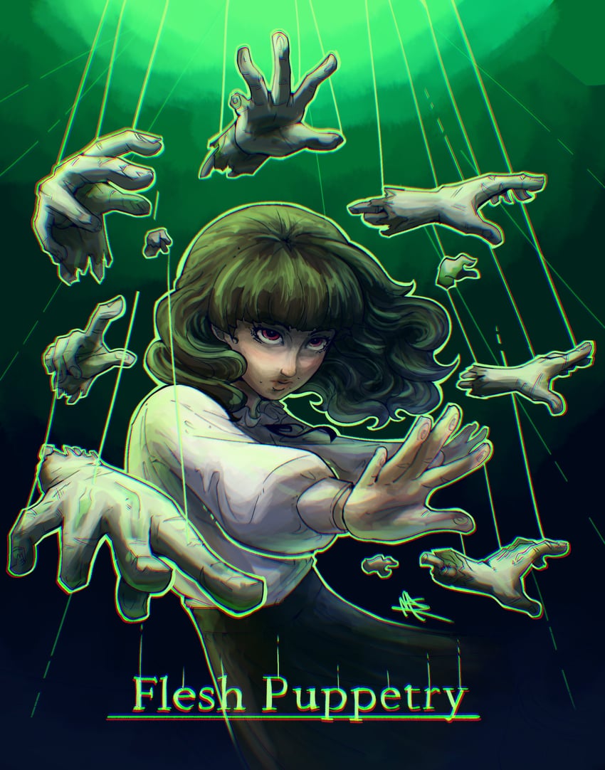 marina domek (fear and hunger termina) drawn by chakadonb