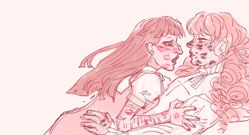 samarie and marina domek (fear and hunger termina) drawn by hachisetori