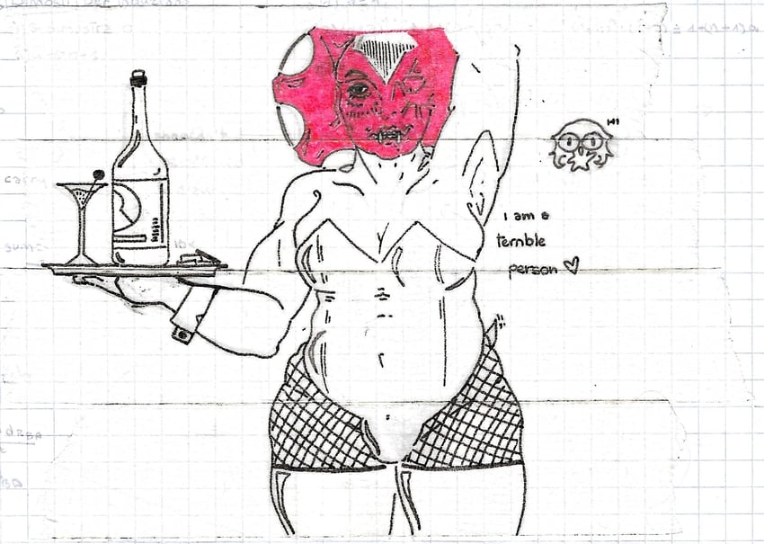 dysmorphia (fear and hunger termina) drawn by maryhatestwt