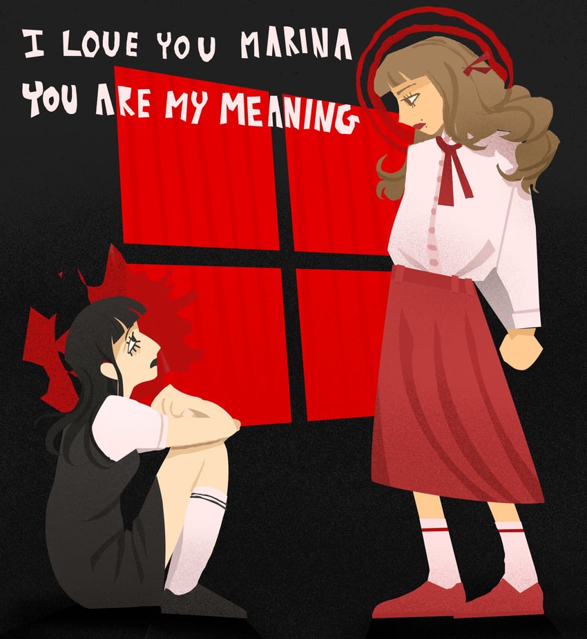 samarie and marina domek (fear and hunger termina) drawn by rescuememother