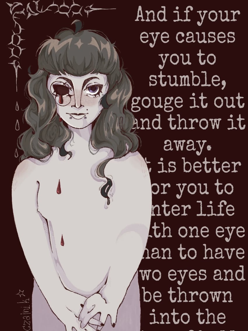 marina domek (fear and hunger termina) drawn by jojoczajnik