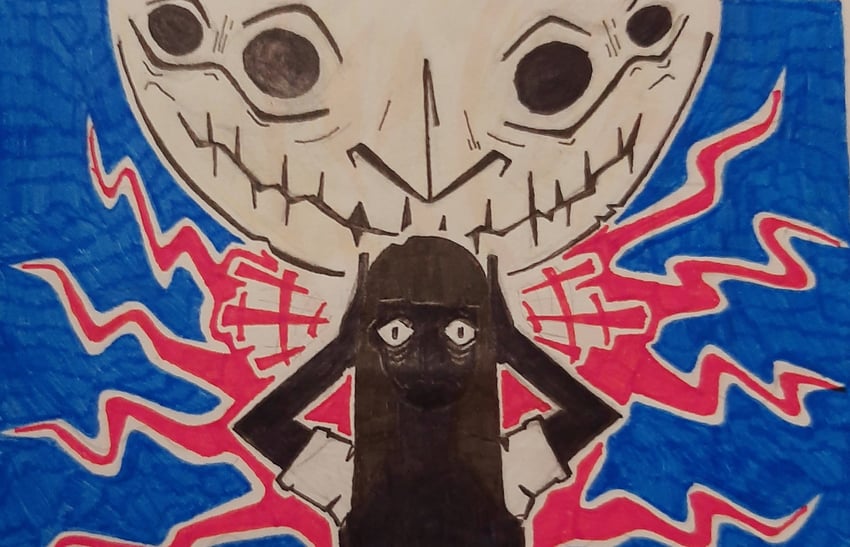 samarie and rher (fear and hunger termina) drawn by maryhatestwt