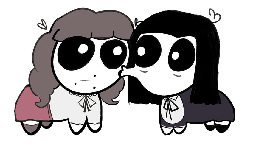 samarie and marina domek (fear and hunger termina) drawn by volcam