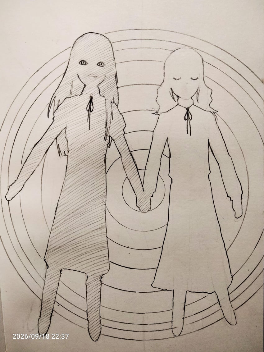 samarie and marina domek (fear and hunger termina) drawn by gokiburiiiii