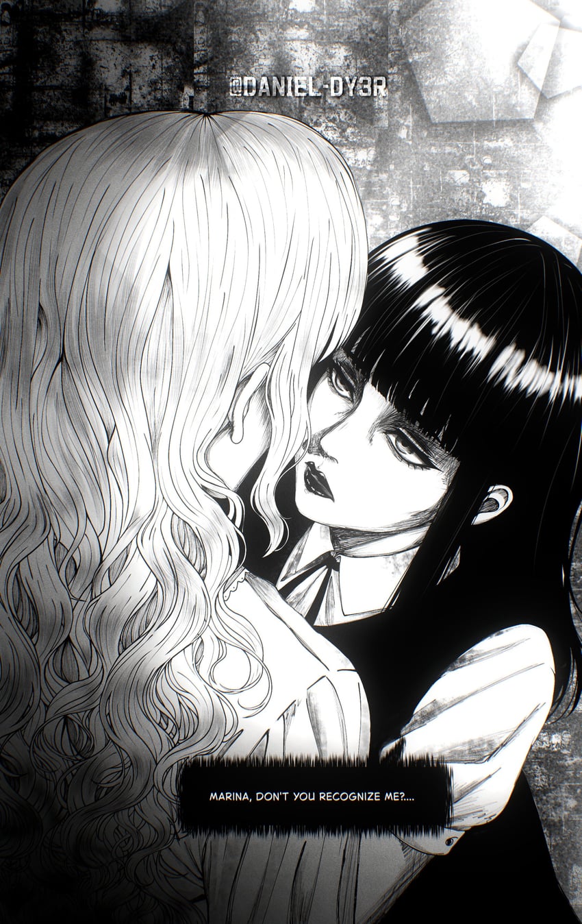 samarie and marina domek (fear and hunger termina) drawn by daniel_dy3r