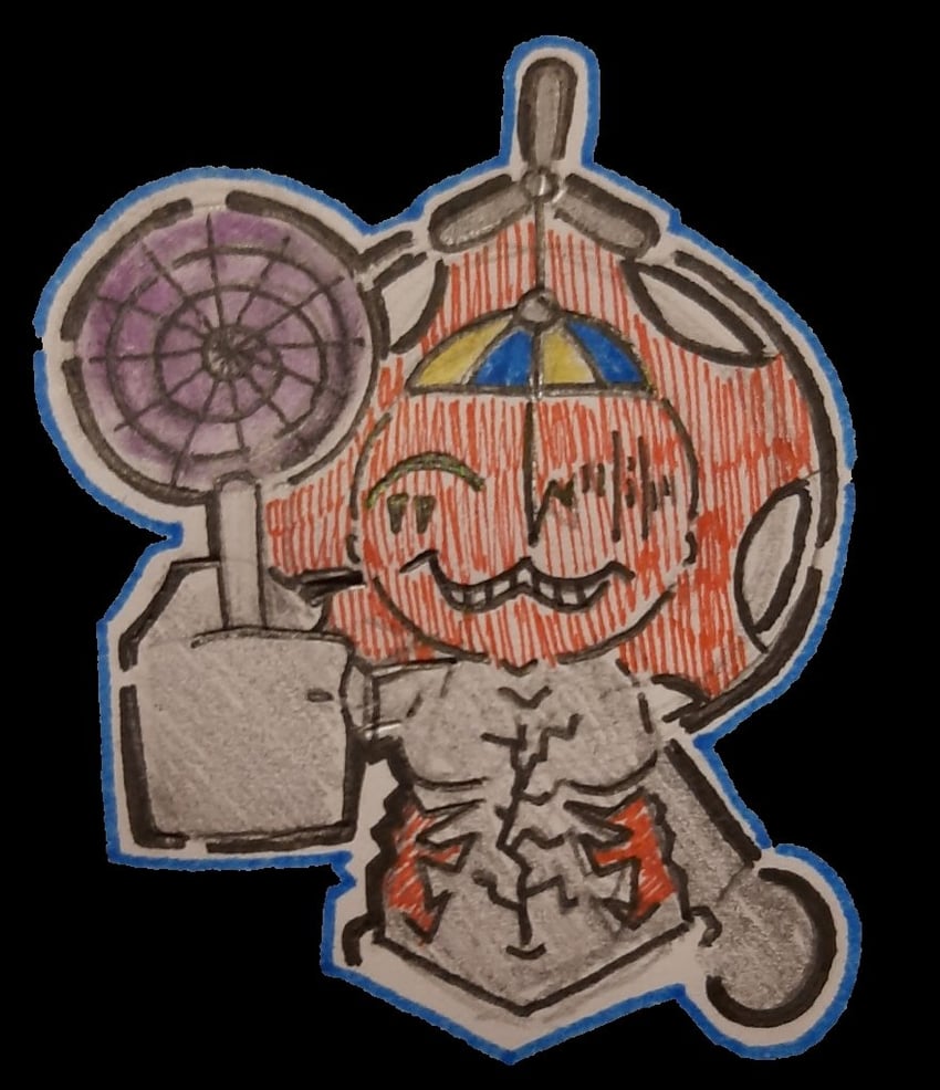 dysmorphia (fear and hunger termina) drawn by maryhatestwt